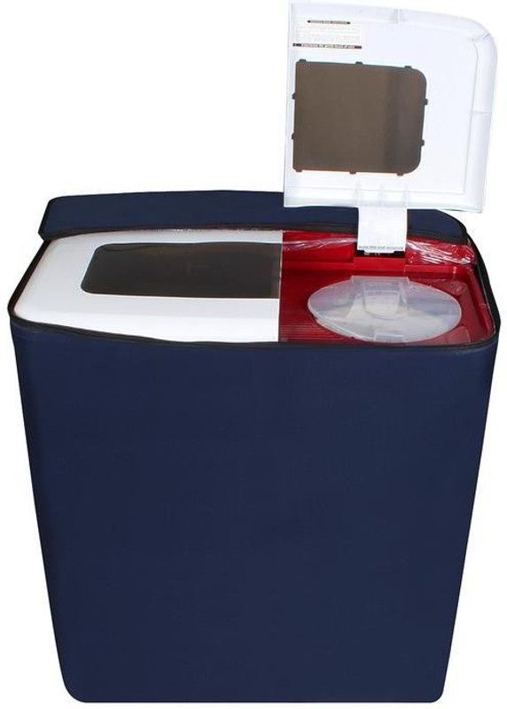 DREAM INDIA FASHION Semi-Automatic Washing Machine Cover  (Width: 20 cm, Blue)