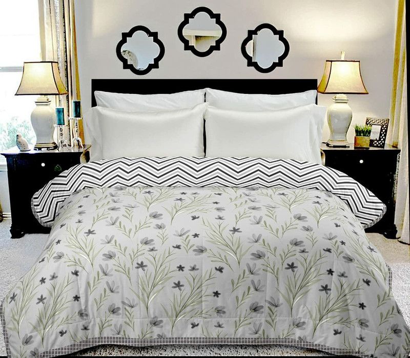 Dohar Floral Single Dohar for AC Room  (Cotton, Cotton, Multicolor 4)