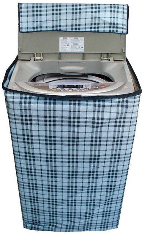 Stylista Top Loading Washing Machine Cover  (Width: 66 cm, Multi, Grey)