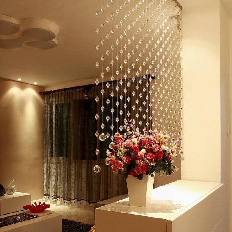 132 cm (4ft) Window Curtain  (White, Pack of 10)