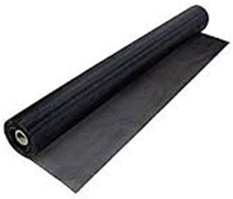 shriji creation Fibre Adults Washable 6Ft x 4Ft PVC coated 120GSM FibreGlass mosquito mesh for windows, NO TAPE INCLUDED, BLACK Mosquito Net  (Black, Frame Hung)