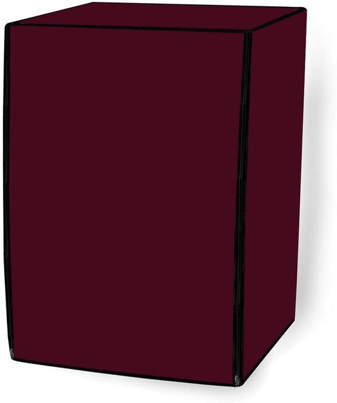 KVAR Front Loading Washing Machine Cover  (Width: 68 cm, Maroon)