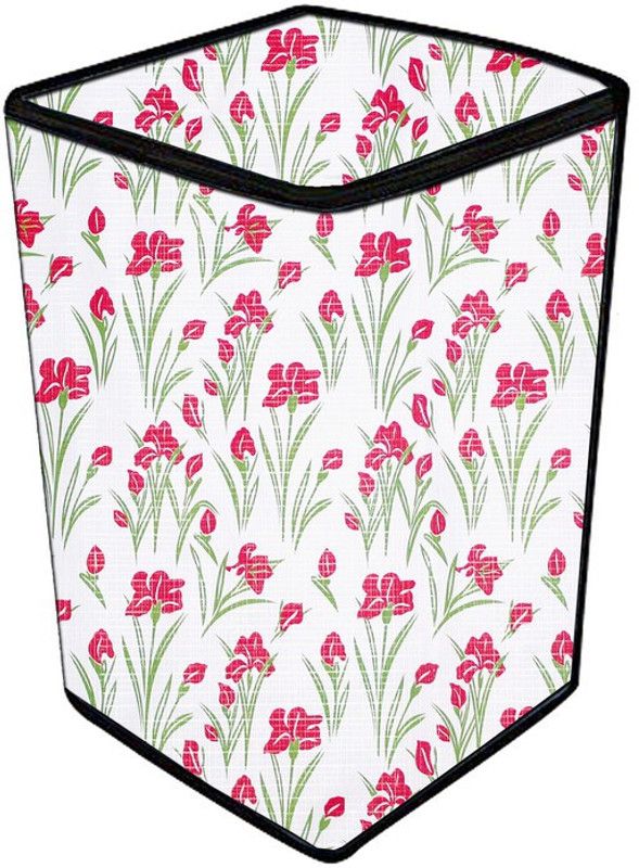 Delideal Top Loading Washing Machine Cover  (Width: 62 cm, Red, Green)