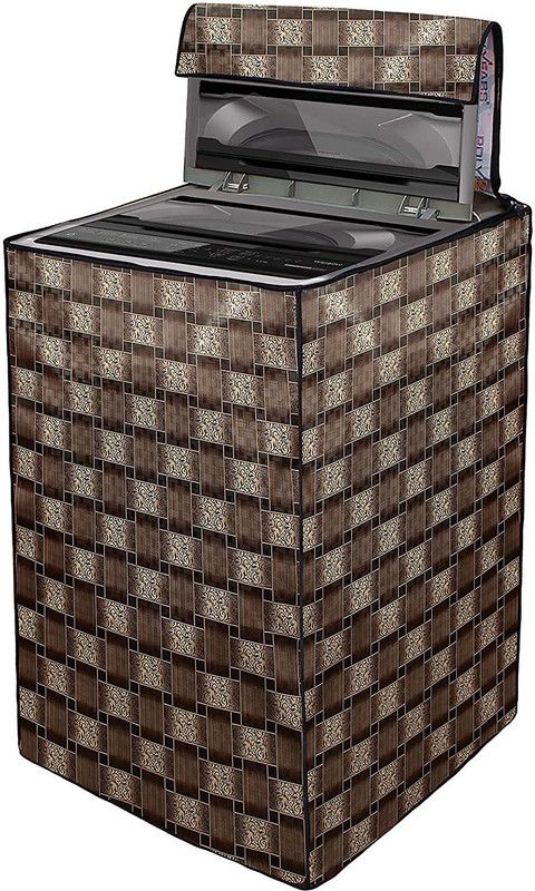 Star Weaves Top Loading Washing Machine Cover  (Width: 130 cm, Multicolor)