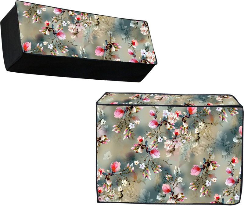 Unique Style Air Conditioner Cover  (Width: 101 cm, Multicolor)