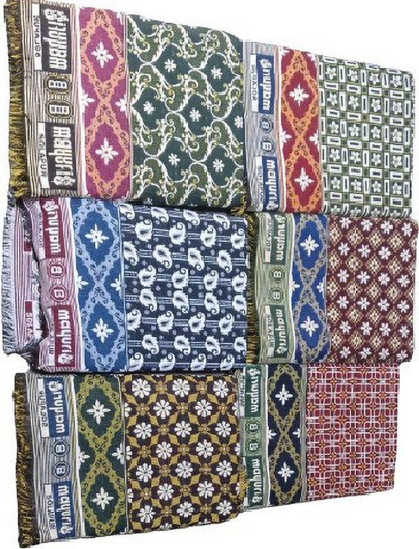 mayuri Floral Single Coral Blanket for Mild Winter  (Poly Cotton, Multicolor)