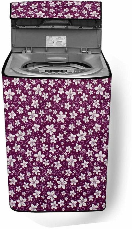 Dream Cure Top Loading Washing Machine Cover  (Width: 63 cm, Purple)