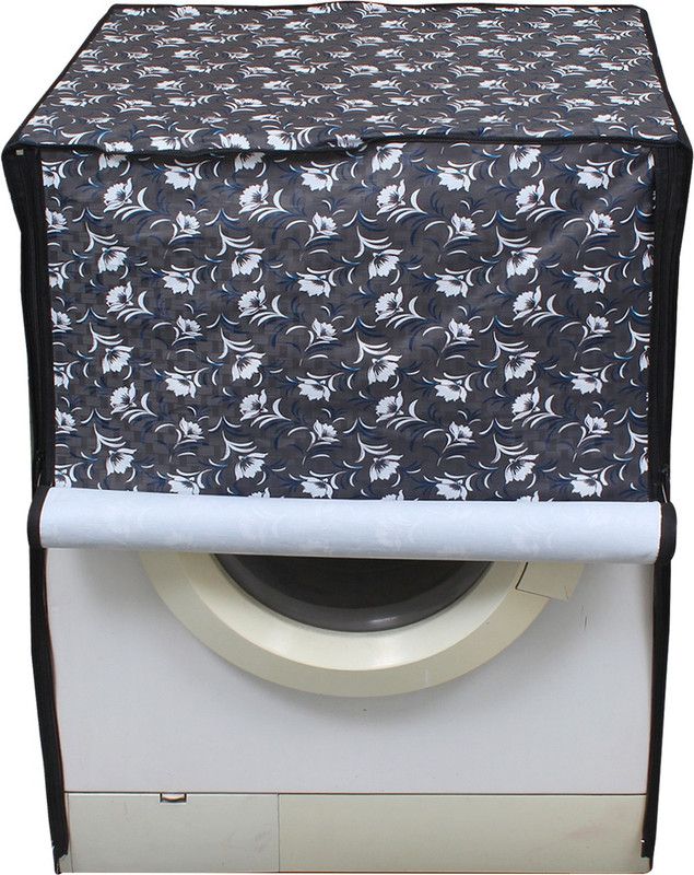 Star Weaves Front Loading Washing Machine Cover  (Width: 60 cm, Multicolor)