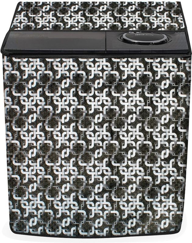 Stylista Top Loading Washing Machine Cover  (Width: 77 cm, Multicolor)