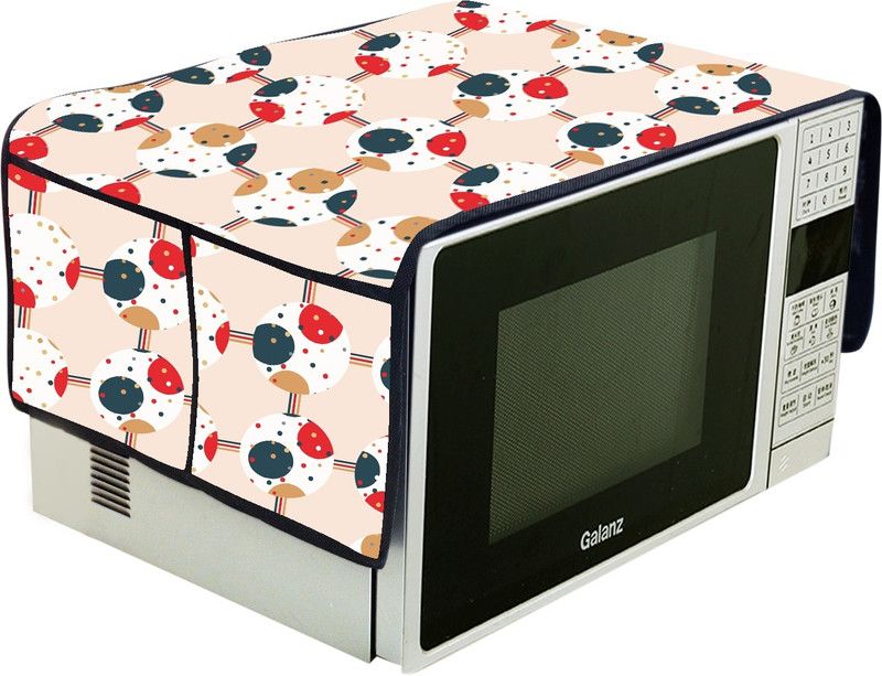 Shreejee Microwave Oven Cover  (Width: 46 cm, Multicolor)