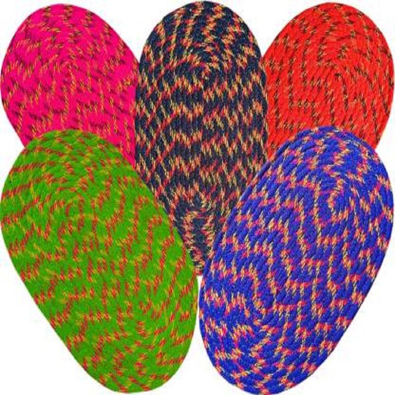 NAVRUDRA Cotton Door Mat  (Multicolor, Large, Pack of 5)