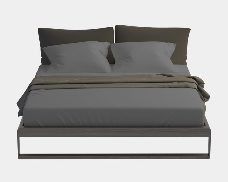 MeckHome Culture 600 TC Cotton Queen Solid Fitted (Elastic) Bedsheet  (Pack of 1, Dark Grey)