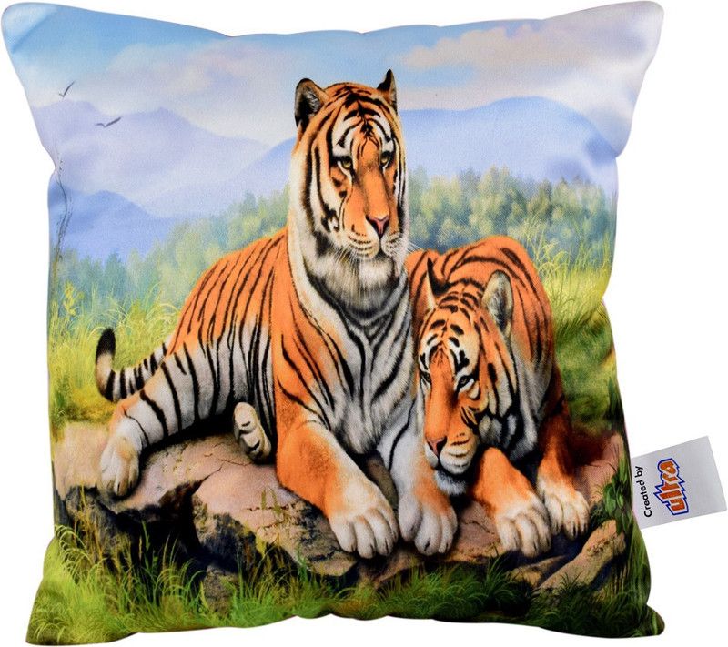 ULTRA Polyester Fibre Quotes Cushion Pack of 1  (Multicolor)