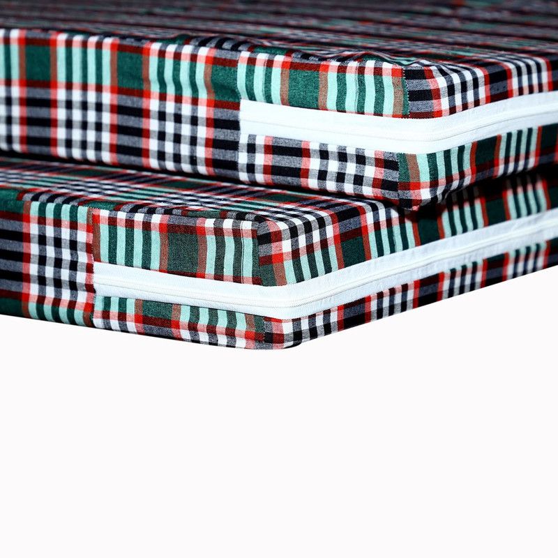 XFY Zippered Double Size Mattress Cover  (Multicolor)
