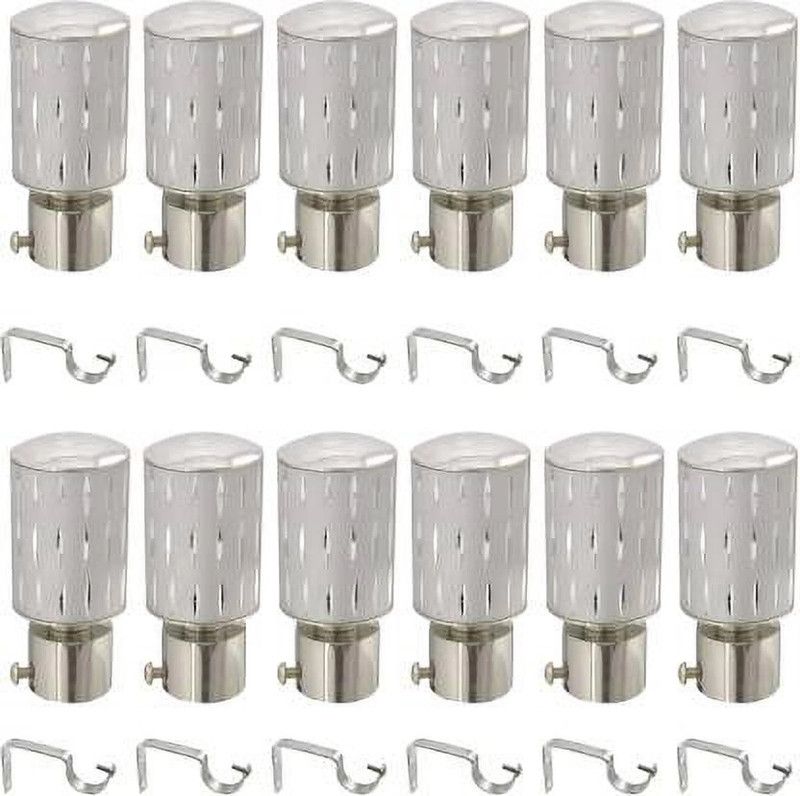 Walker's Decor Multicolor Rod Rail Bracket Metal