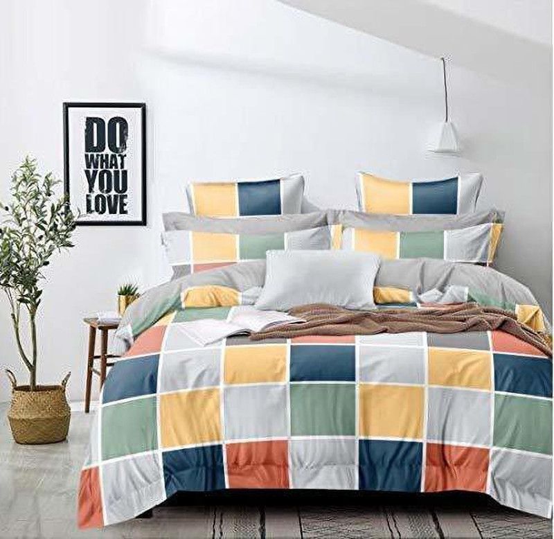 Viscose King Bedsheet  (Pack of 1, Multicolor)