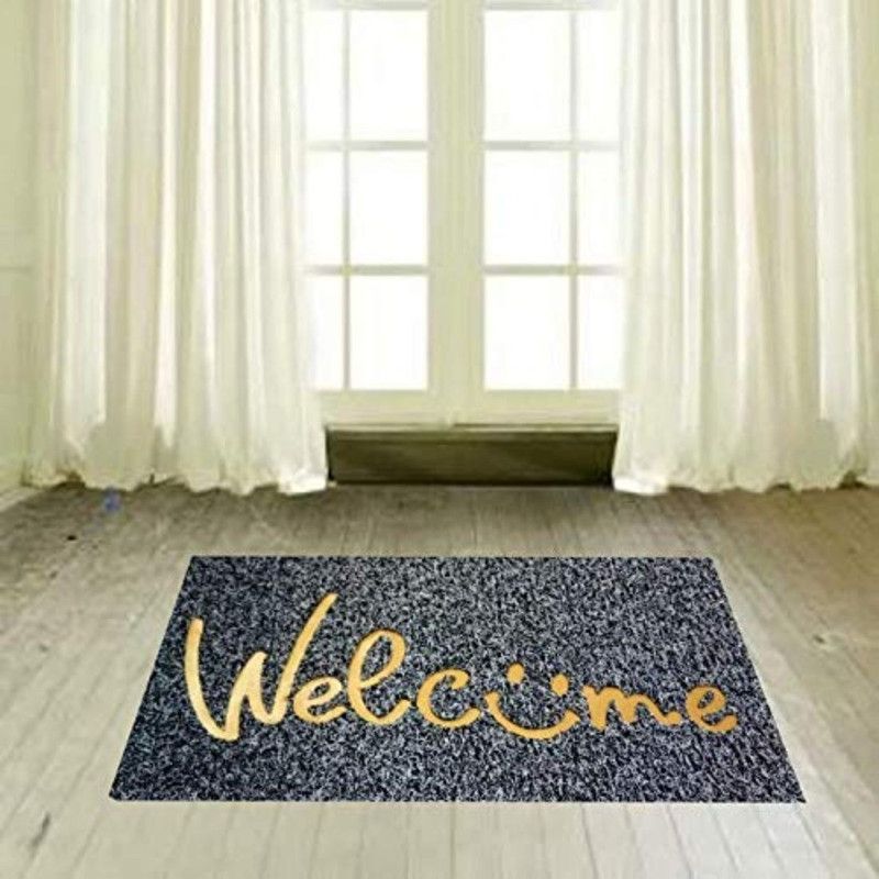 Casanest PVC (Polyvinyl Chloride) Door Mat  (Multicolor, Free)
