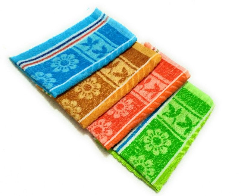 Cotton colors Thumps up napkin 45 Multicolor Cloth Napkins  (4 Sheets)