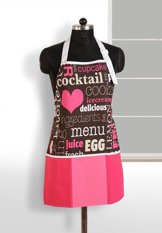 SWAYAM Pink, Brown Cotton Kitchen Linen Set  (Pack of 1)