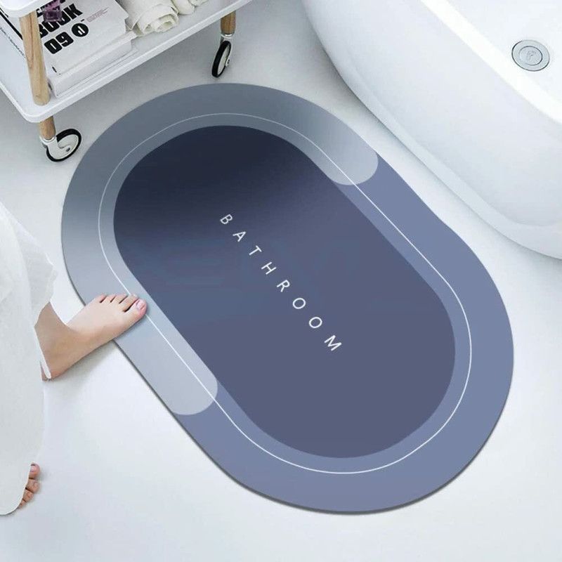 Buyab factory Rubber, Silicone Bathroom Mat  (Multicolor, Medium)