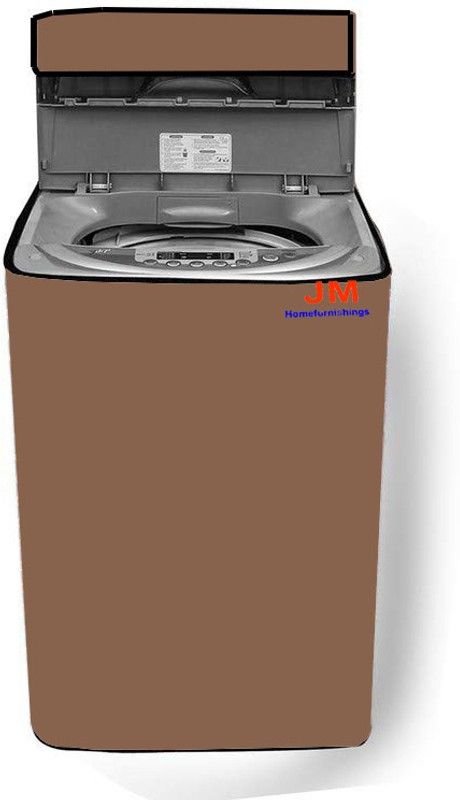 DRONENTERPRISES Front Loading Washing Machine Cover  (Width: 51 cm, Beige)