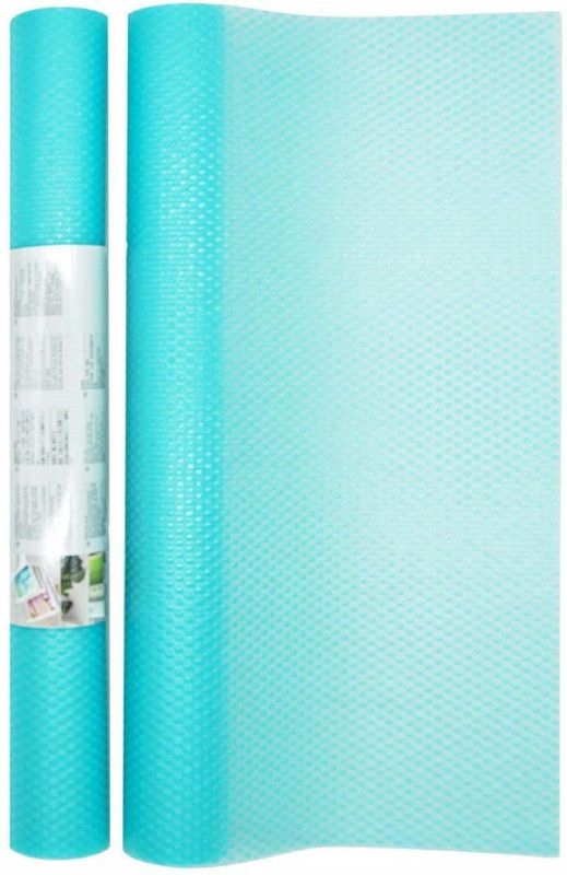 Cayster Refrigerator Cover  (Width: 35 cm, Blue)