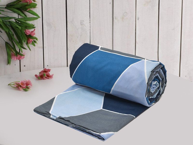 RRC Single Cotton Duvet Cover  (Multicolor)