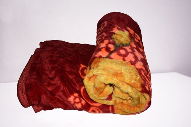 Changers Printed Double Mink Blanket for Heavy Winter  (Microfiber, Multicolor)