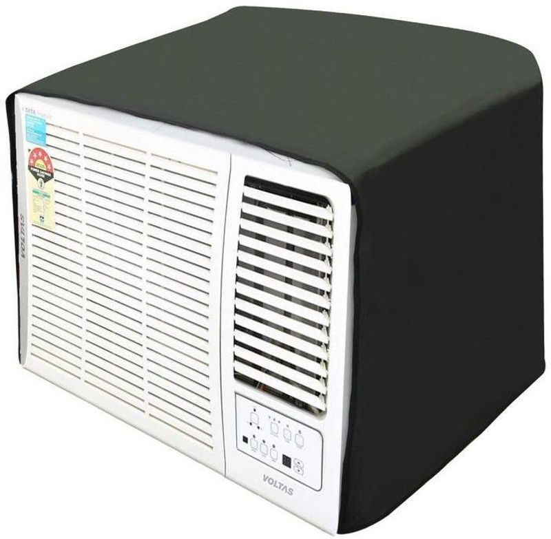 Stylista Air Conditioner Cover  (Width: 64 cm, Military)