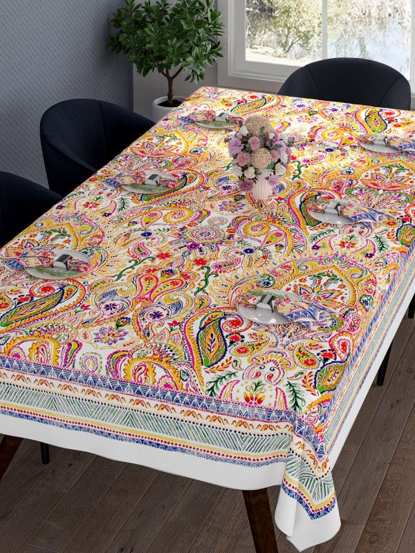 ROMEE Multicolor Organic Cotton Table Linen Set