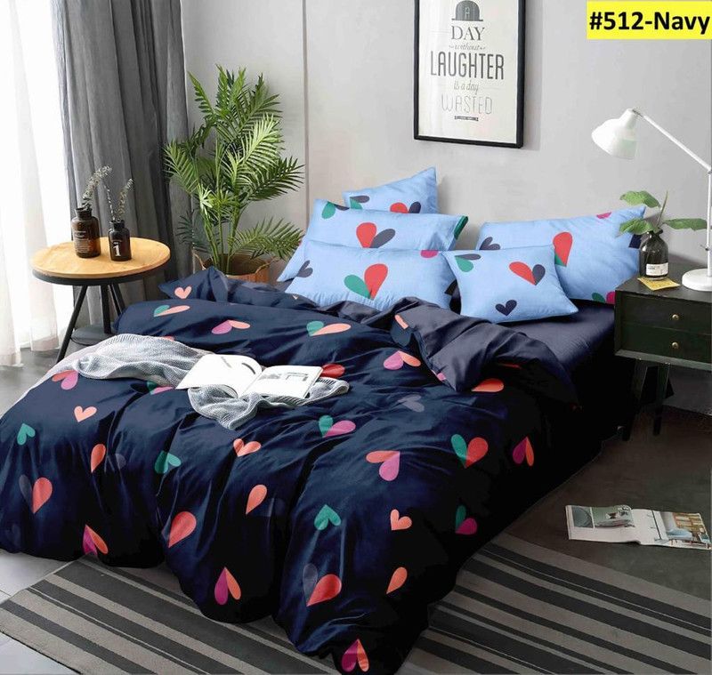 DREAM BEAUTIFUL INDIA Cotton Queen Sized Bedding Set  (Multicolor)