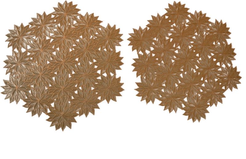 Bless Kraft Gold 80 cm Table Runner  (PVC)