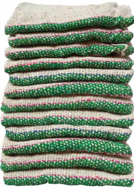 Shiv POCHA wet and dry duster (A SWATCHH BHARAT MISSION INITIATIVE) Cleaning Cloth Multicolor Cloth Napkins  (12 Sheets)