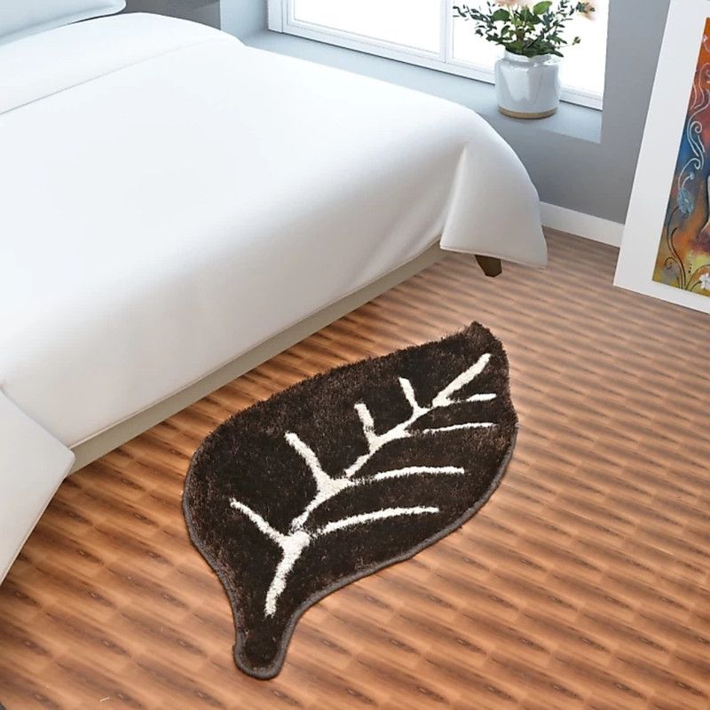 ABN Furnishing Polyester Bathroom Mat  (Coffee1, Extra Large)