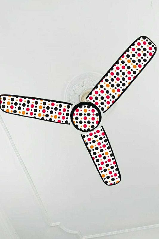 DD Enterprises Ceiling Fan Cover  (Width: 20 cm, multicolor)
