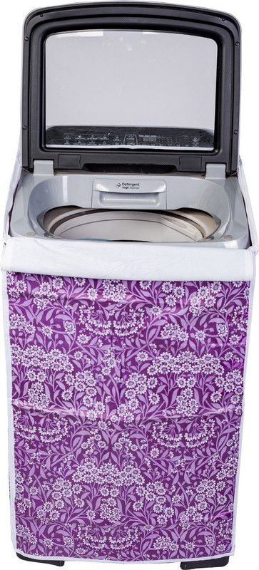 Vintage Pro Top Loading Washing Machine Cover  (Width: 55 cm, Purple)