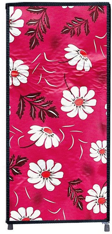 Delideal Refrigerator Cover  (Width: 53 cm, Carissma, White)