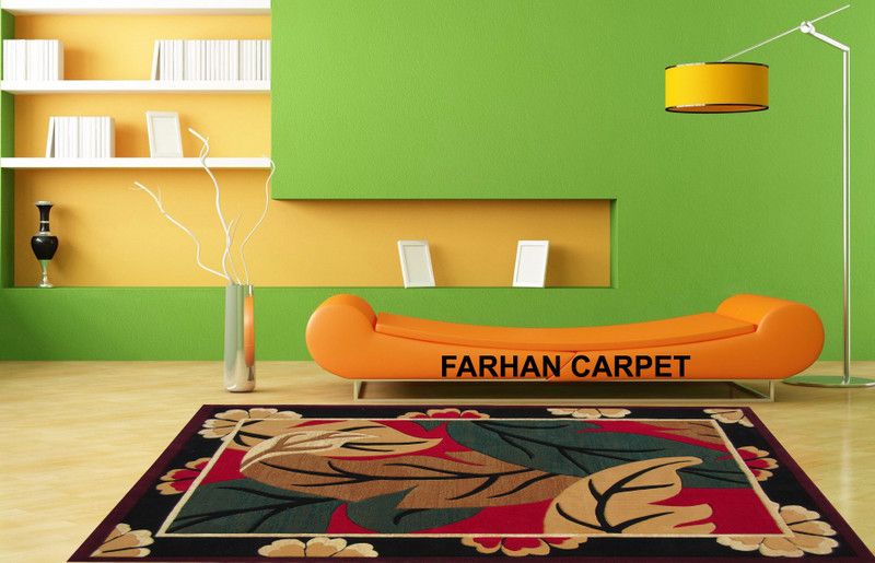 Farhan Carpet Red PP (Polypropylene) Carpet  (180 cm, X 235 cm, Rectangle)