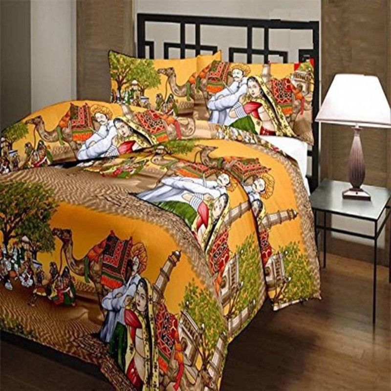 SHREE BALAJI Self Design Single Dohar for Mild Winter  (Poly Cotton, multy colour)