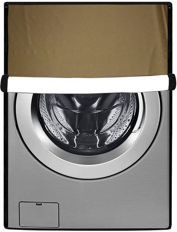 SAVEIT Front Loading Washing Machine Cover  (Width: 65 cm, Beige)