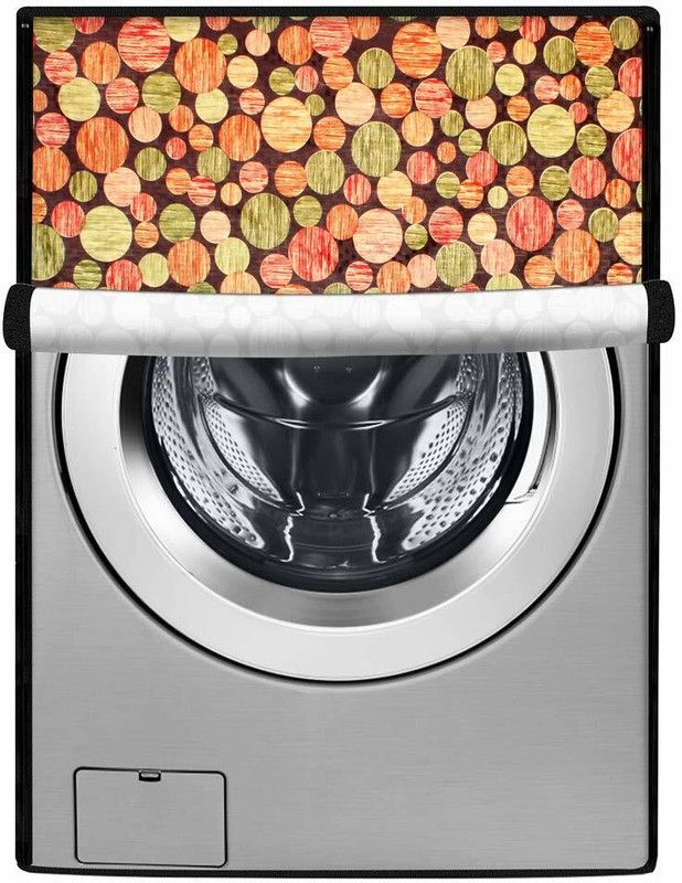Dream Cure Front Loading Washing Machine Cover  (Width: 61 cm, Brown)