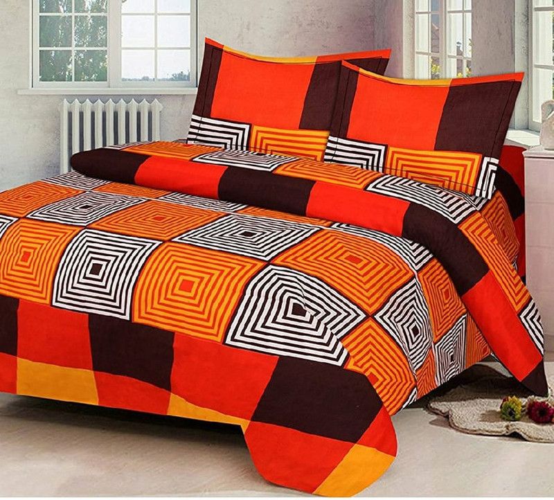 A Next Step Reversible Polyester Double Bed Cover  (Multicolor, 3)