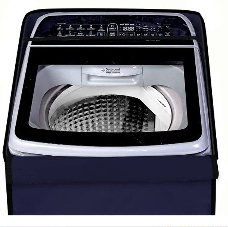 DRONENTERPRISES Top Loading Washing Machine Cover  (Width: 79 cm, Blue)