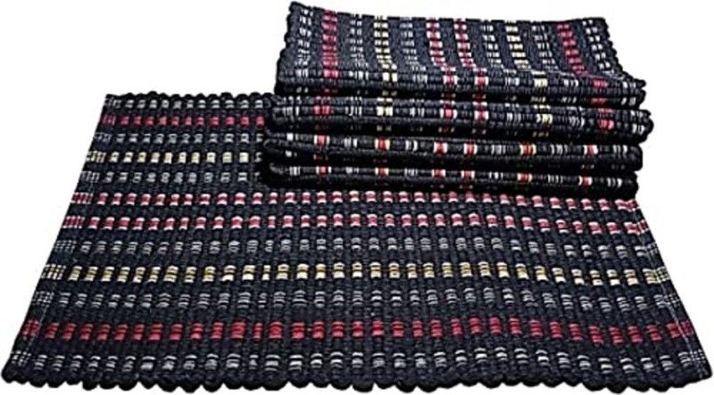 SHAH FASHION HUB Cotton Door Mat  (Multicolor, Medium, Pack of 5)