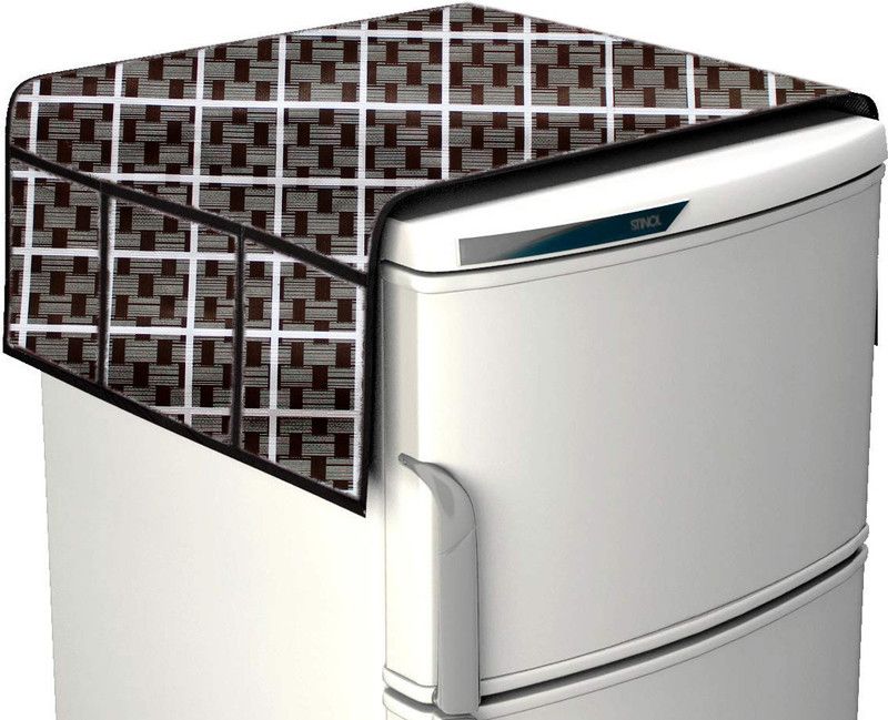 Ishan creation Refrigerator Cover  (Width: 58 cm, Multicolor)
