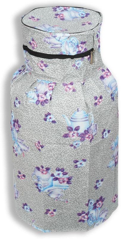 Comfort House Gas Cylinder Cover  (Width: 41 cm, Grey)