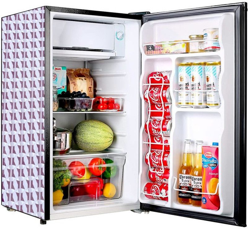 Kajal Dream Cool Refrigerator Cover  (Width: 23 cm, Black)