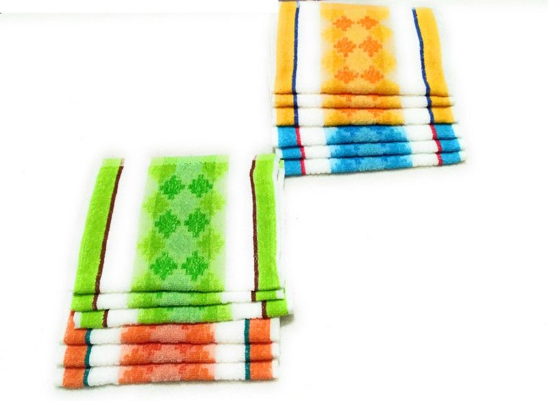 Cotton colors Galaxy Napkins 40 Multicolor Cloth Napkins  (12 Sheets)