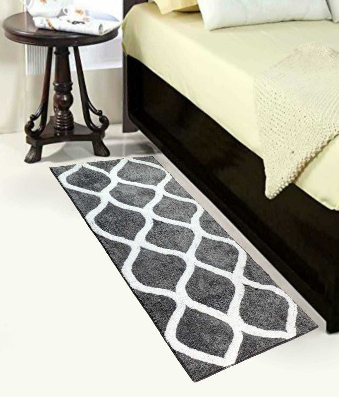 VEER Microfiber Floor Mat  (Blue, Medium)