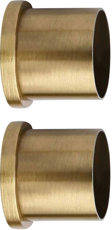 Ferio Gold Curtain Knobs Metal  (Pack of 2)